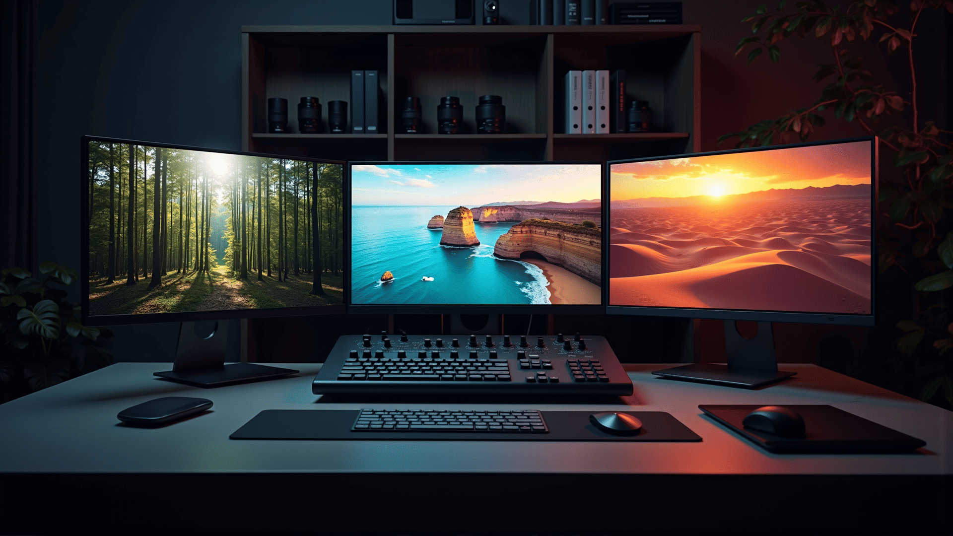 Professional editing suite